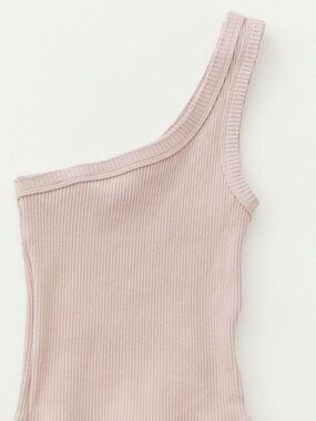 Urban Outfitters Pink One Shoulder Tank